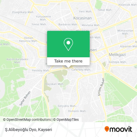 Ş.Alibeyoğlu Dyo map