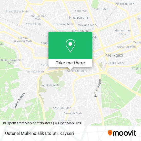 Üstünel Mühendislik Ltd Şti map