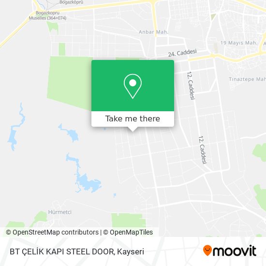 BT ÇELİK KAPI STEEL DOOR map