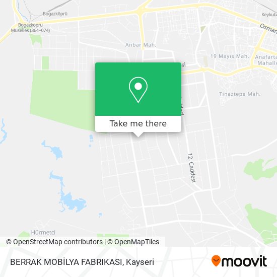 BERRAK MOBİLYA FABRIKASI map
