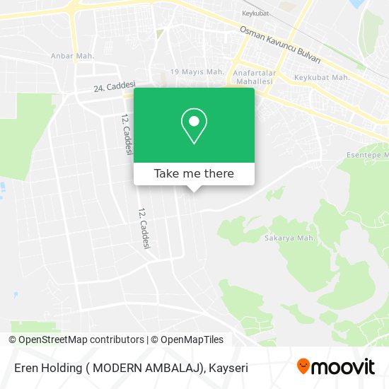 Eren Holding ( MODERN AMBALAJ) map