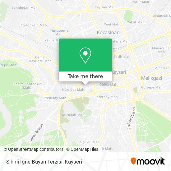 Sihirli İğne Bayan Terzisi map