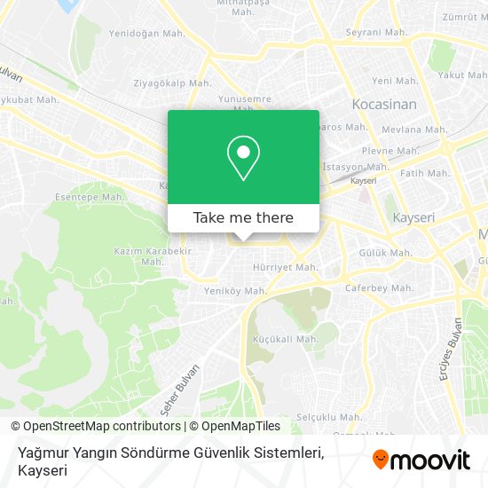Yağmur Yangın Söndürme Güvenlik Sistemleri map