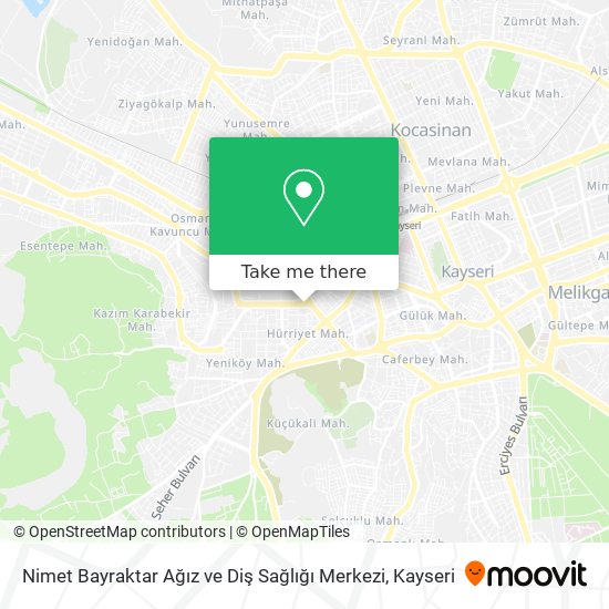 Nimet Bayraktar Ağız ve Diş Sağlığı Merkezi map