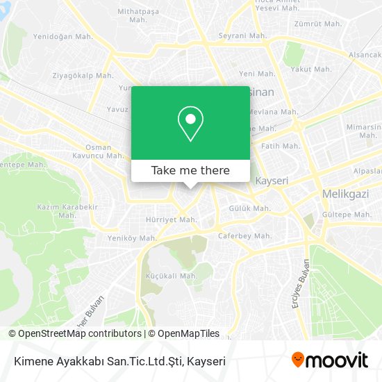 Kimene Ayakkabı San.Tic.Ltd.Şti map