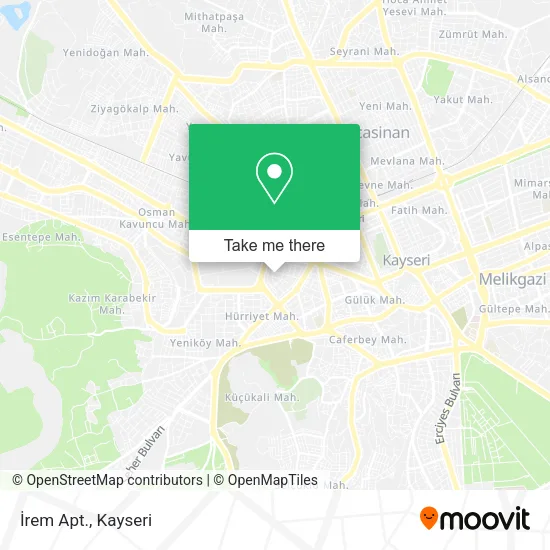 İrem Apt. map
