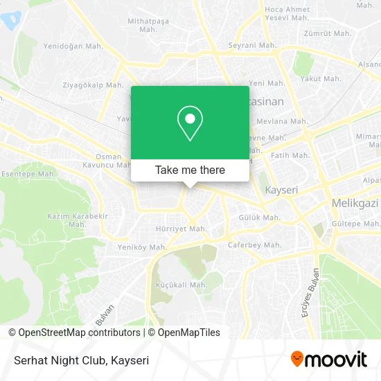 Serhat Night Club map