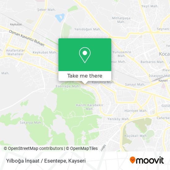 Yılboğa İnşaat / Esentepe map