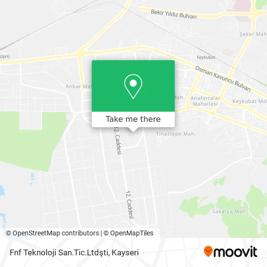 Fnf Teknoloji San.Tic.Ltdşti map