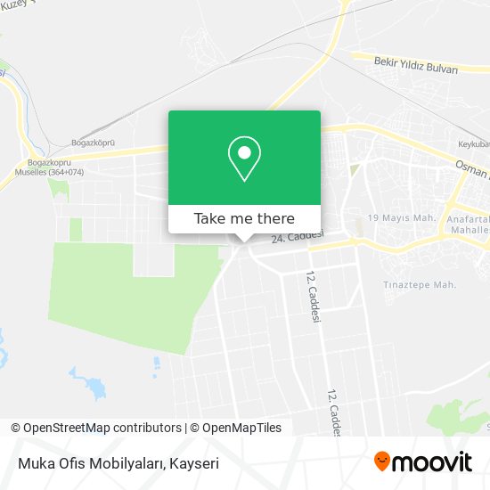 Muka Ofis Mobilyaları map