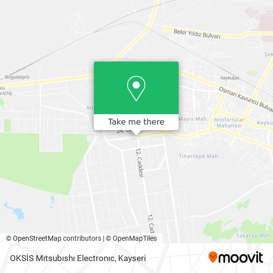 OKSİS Mıtsubıshı Electronıc map