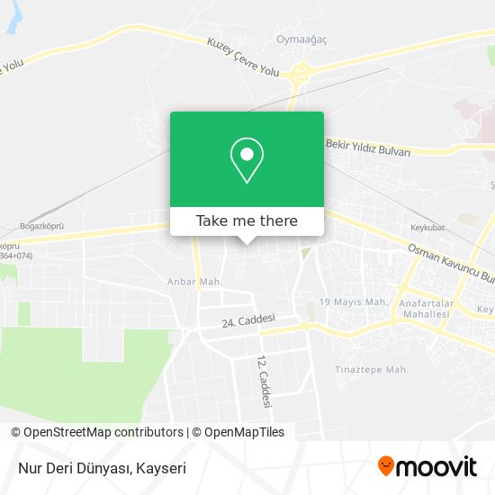Nur Deri Dünyası map