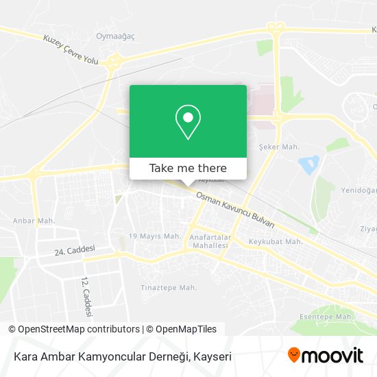 Kara Ambar Kamyoncular Derneği map