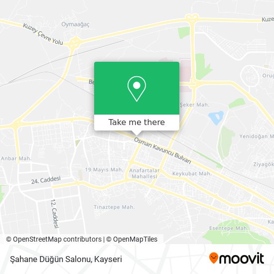 Şahane Düğün Salonu map