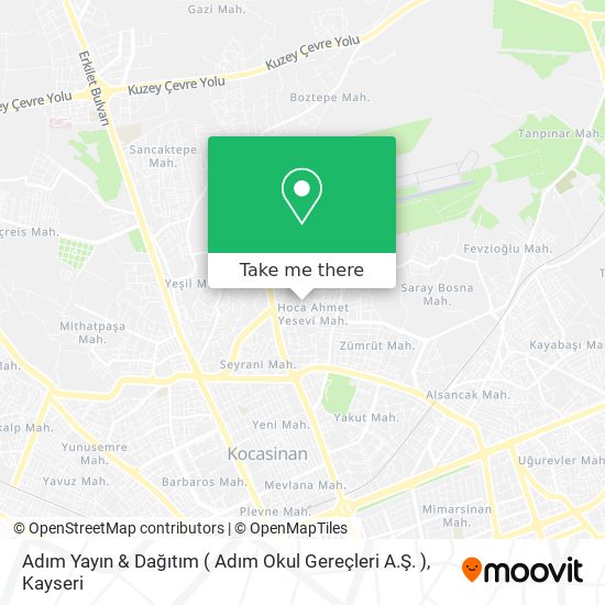 Adım Yayın & Dağıtım ( Adım Okul Gereçleri A.Ş. ) map