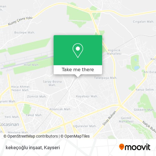 kekeçoğlu inşaat map