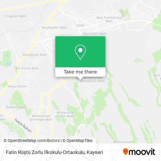 Fatin Rüştü Zorlu İlkokulu-Ortaokulu map