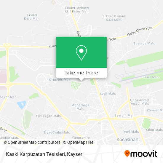 Kaski Karpuzatan Tesisleri map