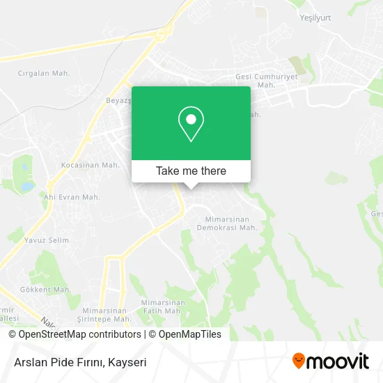Arslan Pide Fırını map