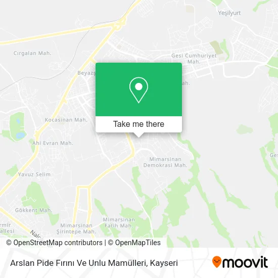 Arslan Pide Fırını Ve Unlu Mamülleri map