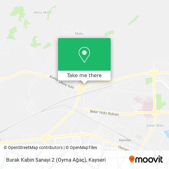 Burak Kabin Sanayi 2 (Oyma Ağaç) map