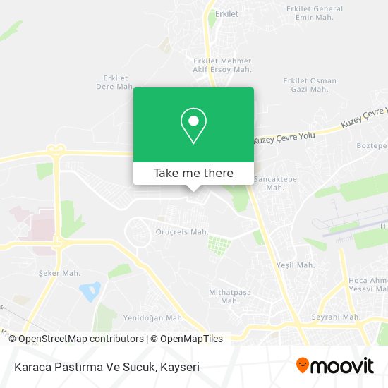 Karaca Pastırma Ve Sucuk map