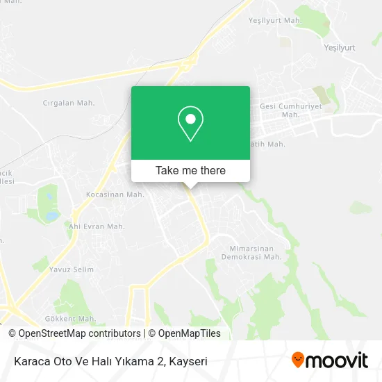 Karaca Oto Ve Halı Yıkama 2 map