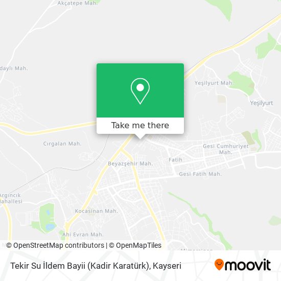 Tekir Su İldem Bayii (Kadir Karatürk) map