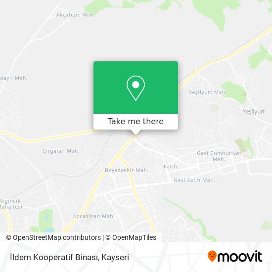 İldem Kooperatif Binası map