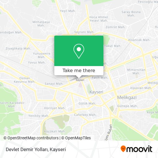 Devlet Demir Yolları map