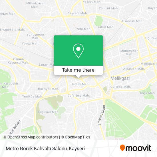 Metro Börek Kahvaltı Salonu map