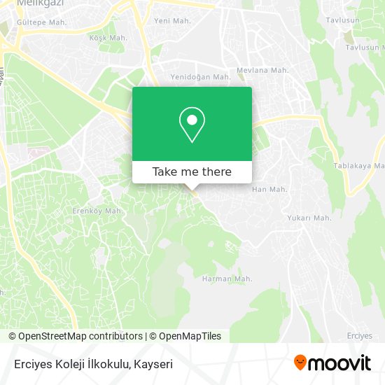 Erciyes Koleji İlkokulu map