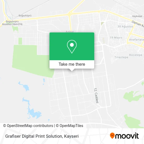 Grafiser Digital Print Solution map