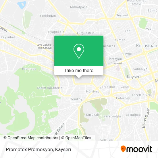 Promotex Promosyon map