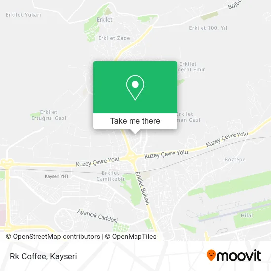 Rk Coffee map