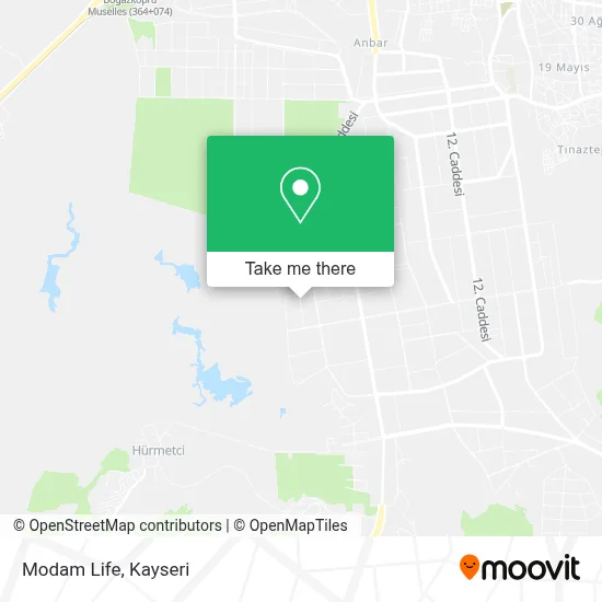 Modam Life map