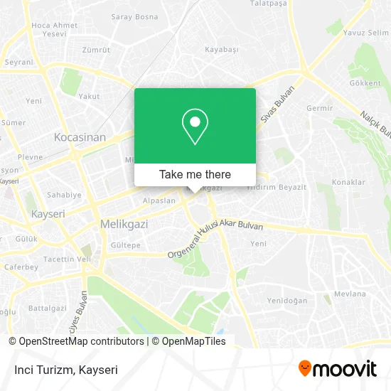 Inci Turizm map