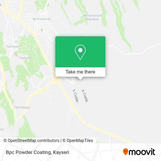 Bpc Powder Coating map