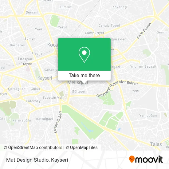 Mat Design Studio map
