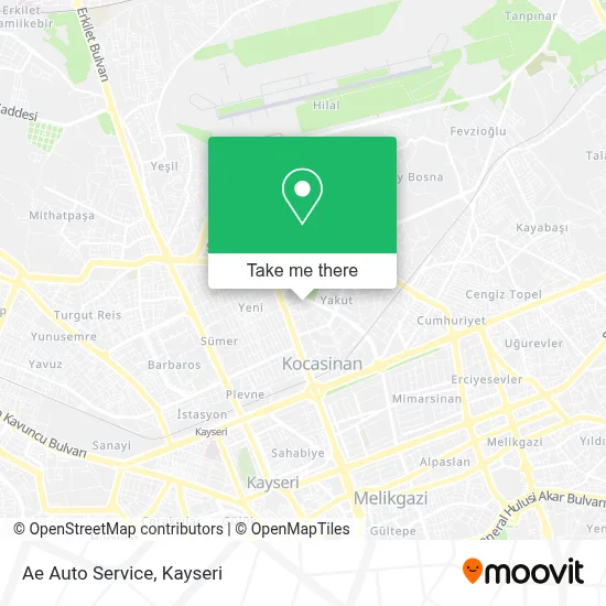 Ae Auto Service map