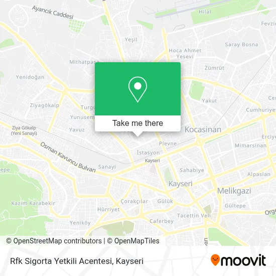 Rfk Sigorta Yetkili Acentesi map