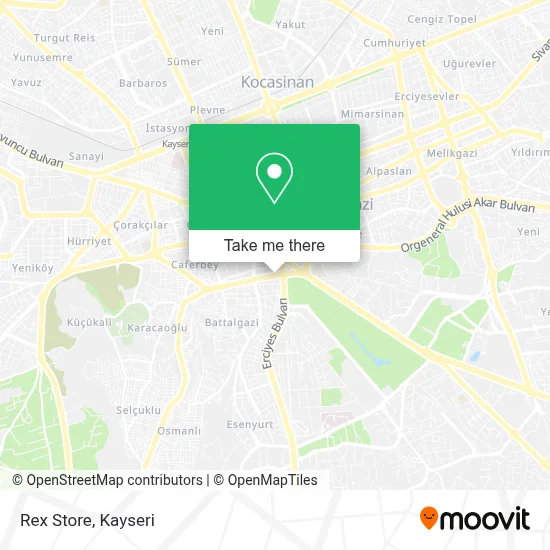 Rex Store map