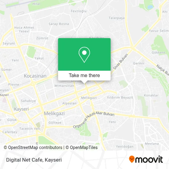 Digital Net Cafe map