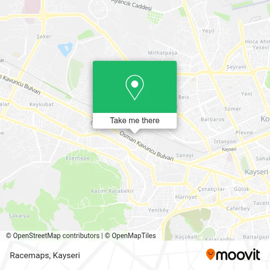 Racemaps map