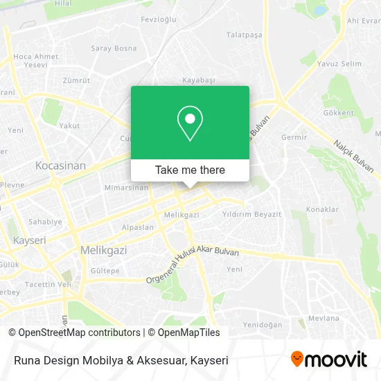 Runa Design Mobilya & Aksesuar map
