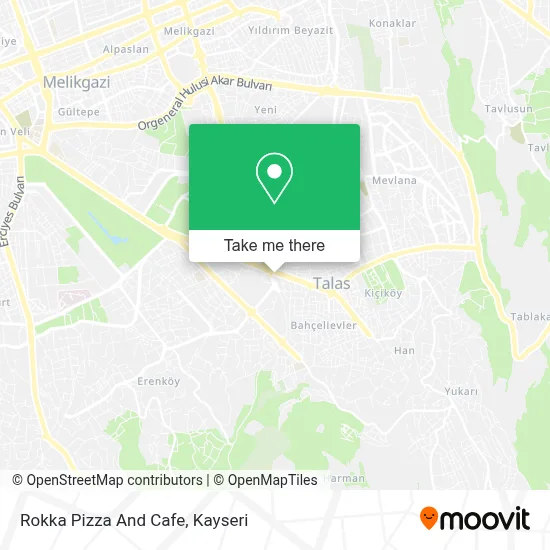Rokka Pizza And Cafe map