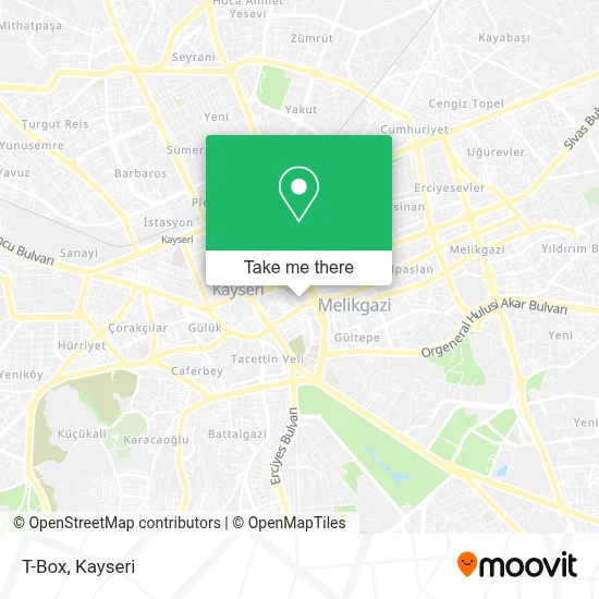 T-Box map