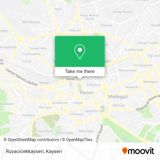 Ruyacicekkayseri map
