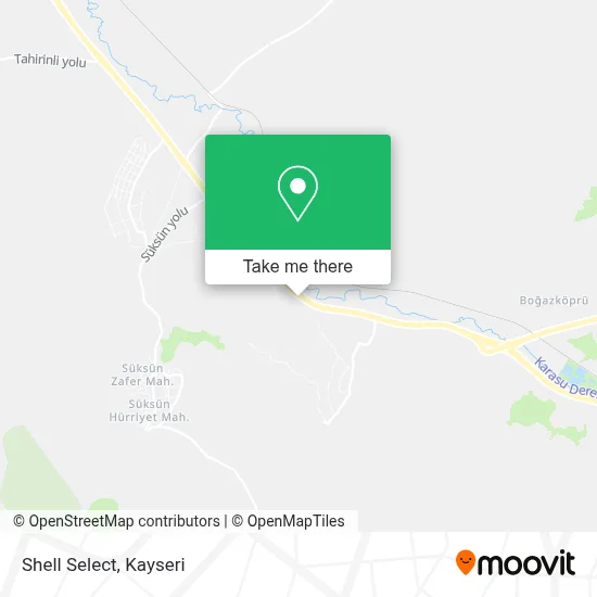 Shell Select map
