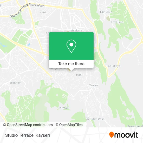 Studio Terrace map